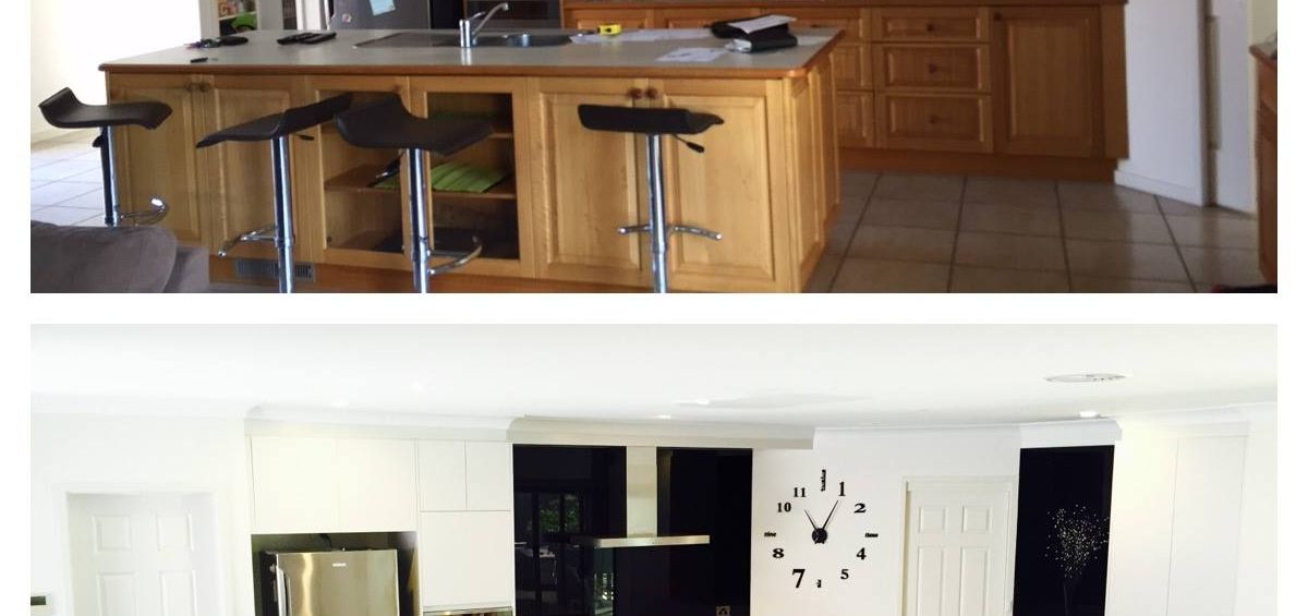 Before And After Kitchen Renovation Lifestyle Kitchens Joinery